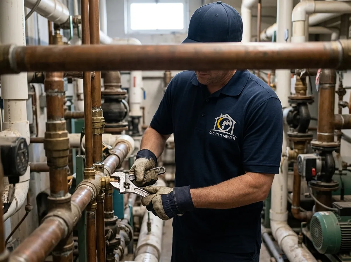 A room filled with lots of pipes and machinery.